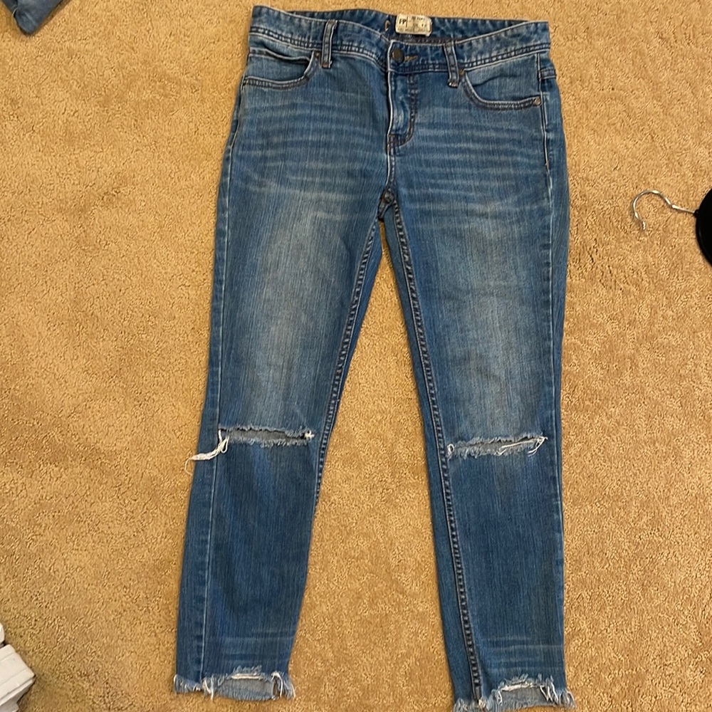 Free People denim jeans